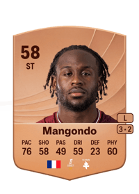 Joseph Mangondo Common 58 OVR