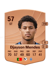 Djayson Mendes Common 57 OVR