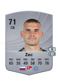 David Zec Common 71 OVR