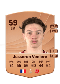 Kilyan Jusseron Veniere Common 59 OVR