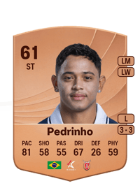 Pedrinho Common 61 OVR