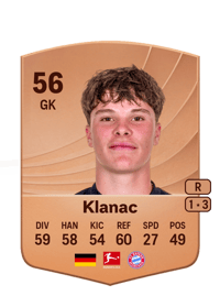 Leon Klanac Common 56 OVR