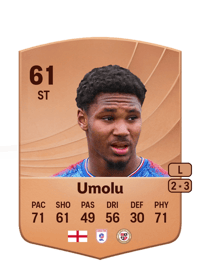 Jemiah Umolu Common 61 OVR