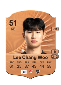 Lee Chang Woo Rare 51 OVR