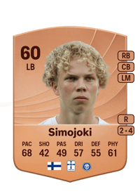 Kaius Simojoki Common 60 OVR
