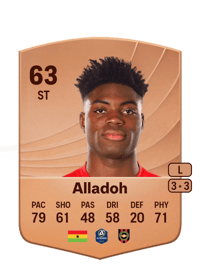 Ezekiel Alladoh Common 63 OVR