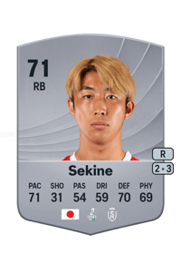 Hiroki Sekine Common 71 OVR