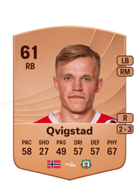 Lasse Qvigstad Common 61 OVR