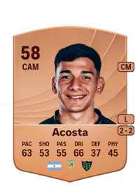 Lucas Acosta Common 58 OVR