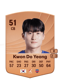 Kwon Do Yeong Common 51 OVR
