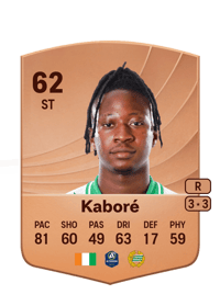 Elohim Kaboré Common 62 OVR