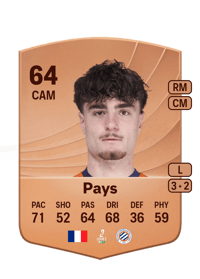 Nicolas Pays Common 64 OVR
