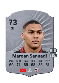 Maroan Sannadi Rare 73 OVR