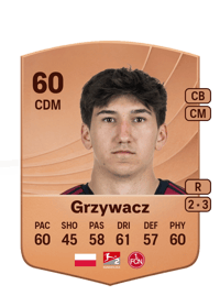 Eryk Grzywacz Common 60 OVR