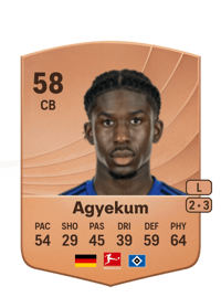 Joel Agyekum Common 58 OVR