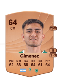 Elian Gimenez Common 64 OVR