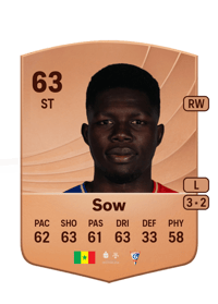 Ousmane Sow Common 63 OVR