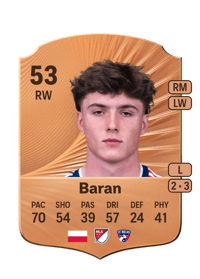 Daniel Baran Rare 53 OVR