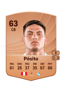 Alejandro Pósito Common 63 OVR