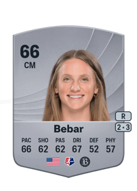 Hannah Bebar Common 66 OVR