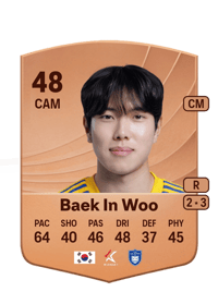 Baek In Woo Common 48 OVR