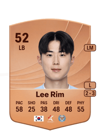 Lee Rim Common 52 OVR