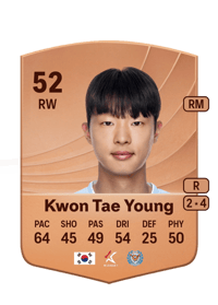 Kwon Tae Young Common 52 OVR