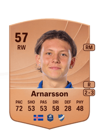 Jónatan Guðni Arnarsson Common 57 OVR