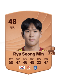 Ryu Seong Min Common 48 OVR