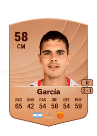 Benjamín García Common 58 OVR