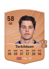 Jasper Silva Torkildsen Common 58 OVR