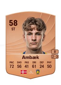 Jacob Ambæk Common 58 OVR
