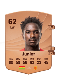 Prince Amoako Junior Common 62 OVR