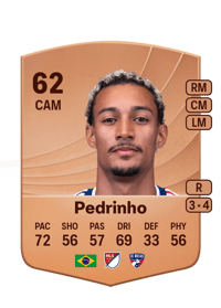 Pedrinho Common 62 OVR