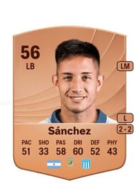 Fabián Sánchez Common 56 OVR