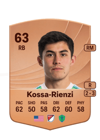 Kalani Kossa-Rienzi Common 63 OVR