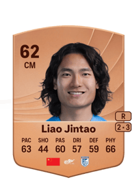 Liao Jintao Common 62 OVR