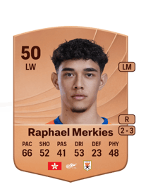 Raphael Merkies Common 50 OVR