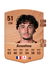 Mattéo Anselme Common 51 OVR