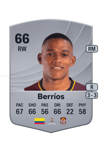 Joshuan Berríos Common 66 OVR