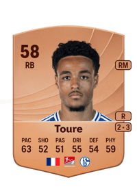 Tidiane Toure Common 58 OVR