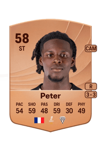 Prosper Peter Common 58 OVR