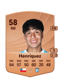 Antony Henríquez Common 58 OVR