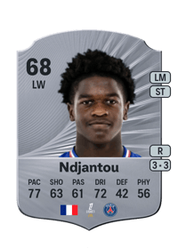 Quentin Ndjantou Rare 68 OVR