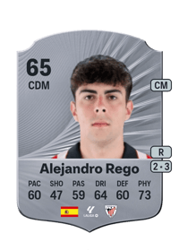 Alejandro Rego Rare 65 OVR