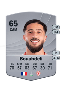 Walid Bouabdeli Common 65 OVR