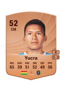Cesar Yucra Common 52 OVR