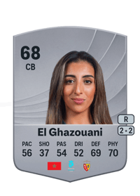 Fatima El Ghazouani Common 68 OVR