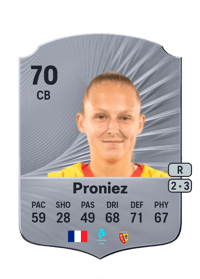 Fany Proniez Rare 70 OVR