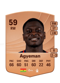 Alfredo Agyeman Common 59 OVR